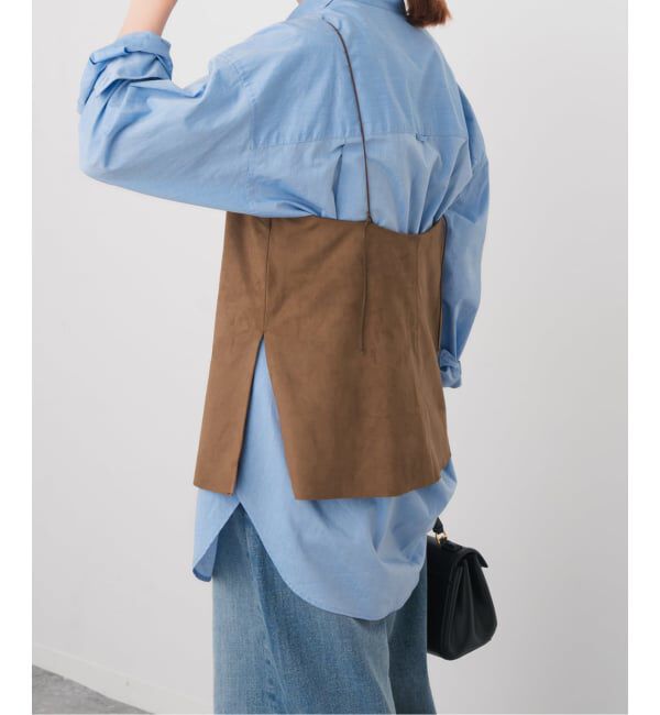 Spick and Span「フェイクスエードキャミソール」|キャミソール|