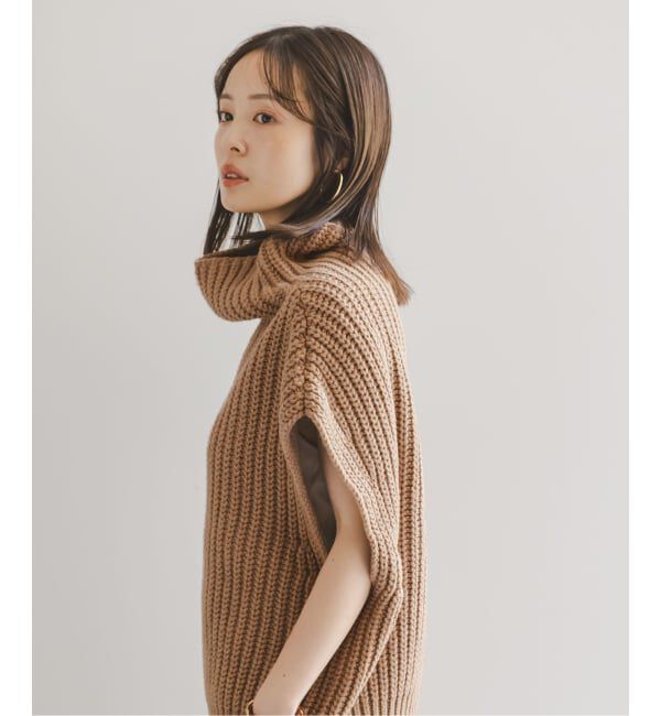 NOBLE「《追加》3G片畦ハイネックベスト」|ベスト・ジレ|