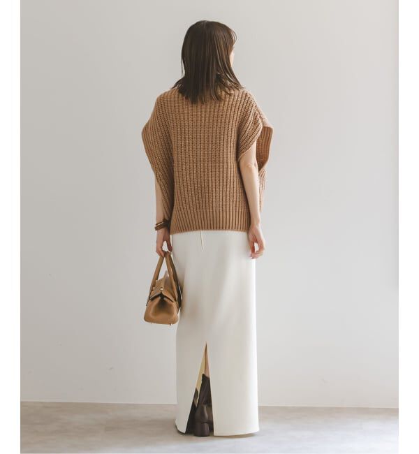 NOBLE「《追加》3G片畦ハイネックベスト」|ベスト・ジレ|