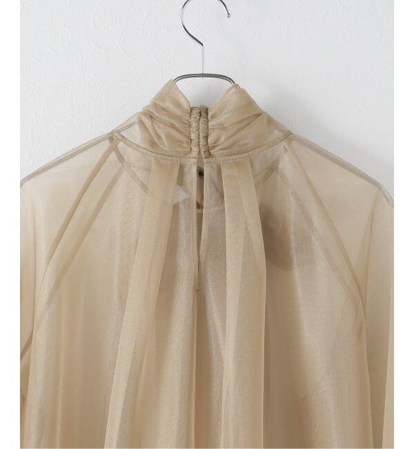 NOBLE「ブライトオーガンジーボウタイブラウス」|シャツ・ブラウス|