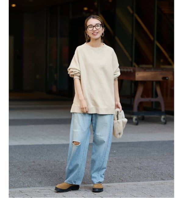 FRAMeWORK「≪WEB限定 / 追加≫ラグランポンチョスエット 2」|スウェット・ジャージ|