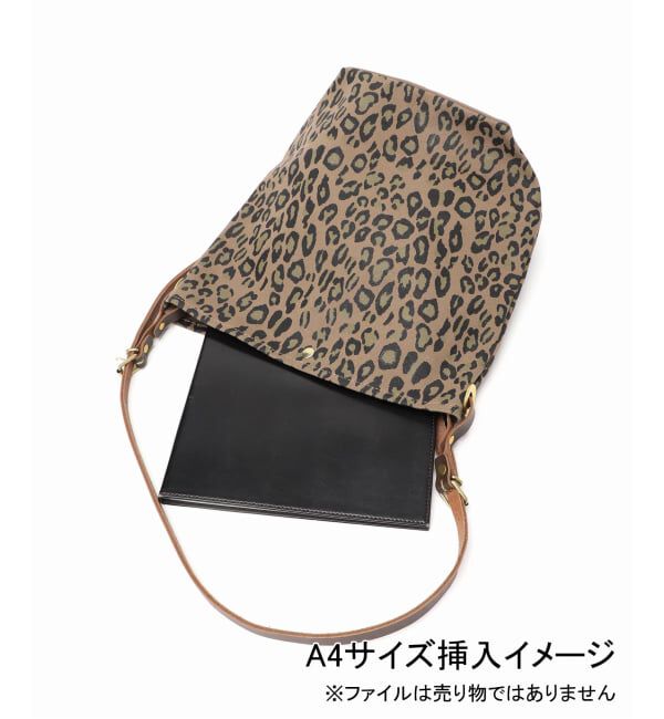 Spick and Span「Leminor/ルミノア 別注TOILE MARCHE（レオパード）」|トートバッグ|