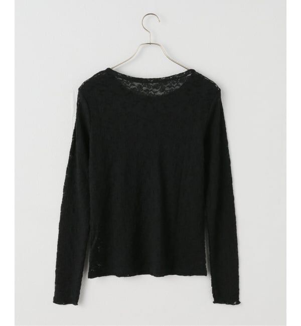 Spick and Span「シュリンクレースプルオーバー」|Tシャツ・カットソー|