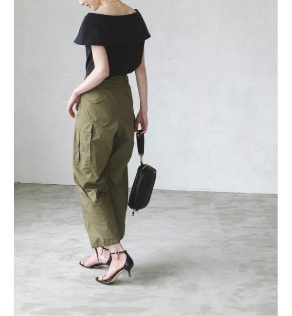 NOBLE「《WEB・ルクア大阪店限定追加予約》ソフトツイルケープブラウス」|シャツ・ブラウス|