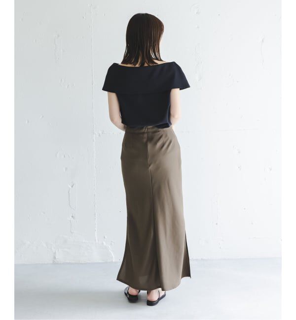 NOBLE「《WEB・ルクア大阪店限定追加予約》ソフトツイルケープブラウス」|シャツ・ブラウス|