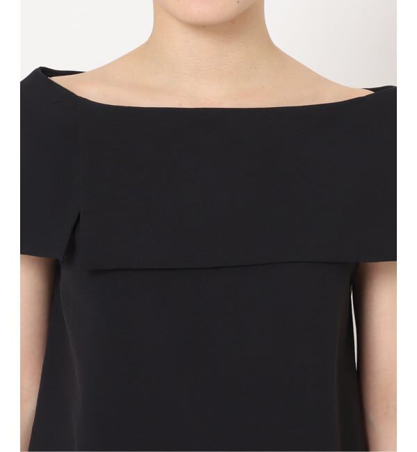 NOBLE「《WEB・ルクア大阪店限定追加予約》ソフトツイルケープブラウス」|シャツ・ブラウス|