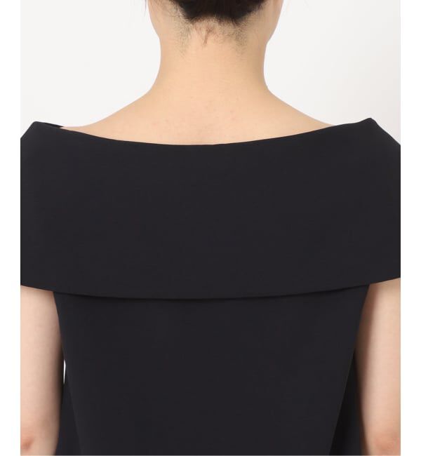 NOBLE「《WEB・ルクア大阪店限定追加予約》ソフトツイルケープブラウス」|シャツ・ブラウス|