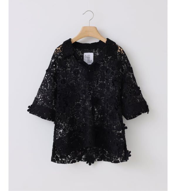 Spick and Span「LAYAS/レイヤーズ レース半袖シャツ」|シャツ・ブラウス|