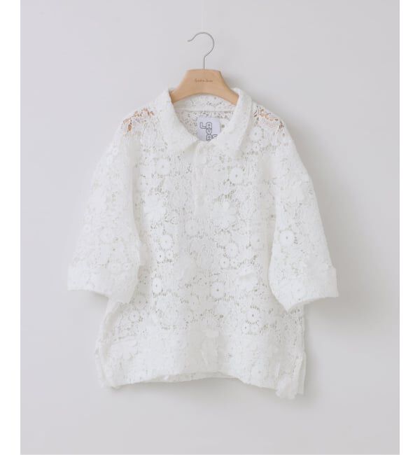 Spick and Span「LAYAS/レイヤーズ レース半袖シャツ」|シャツ・ブラウス|