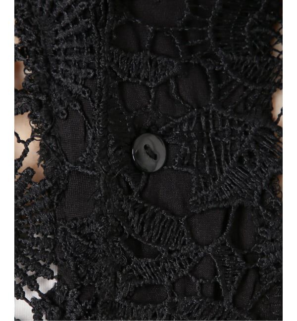 Spick and Span「LAYAS/レイヤーズ レース半袖シャツ」|シャツ・ブラウス|