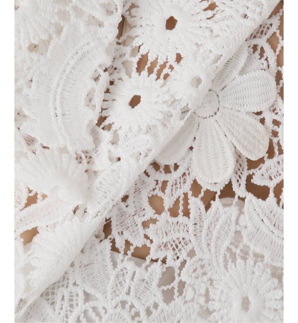 Spick and Span「LAYAS/レイヤーズ レース半袖シャツ」|シャツ・ブラウス|