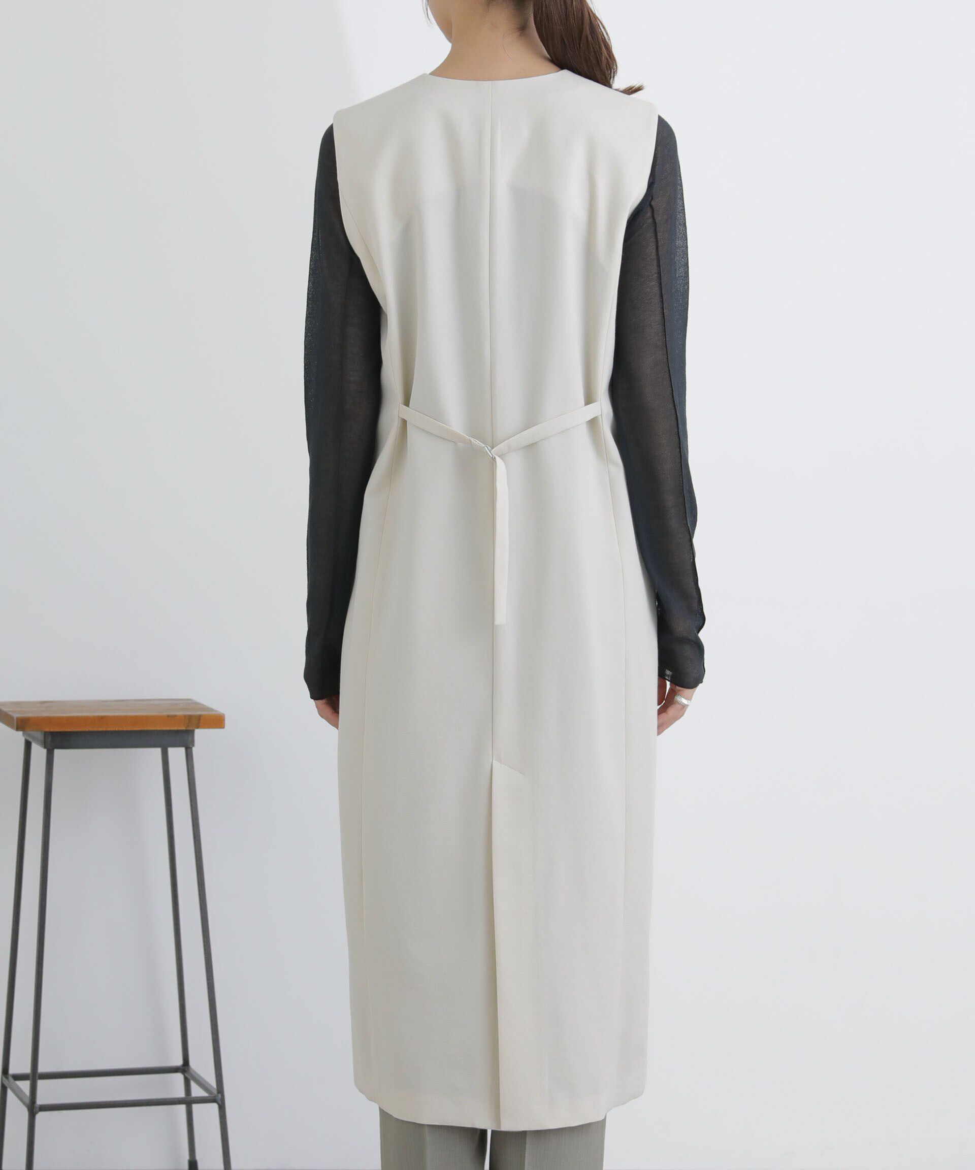 nano･universe「ロングジレ(セットアップ可)」|ベスト・ジレ|