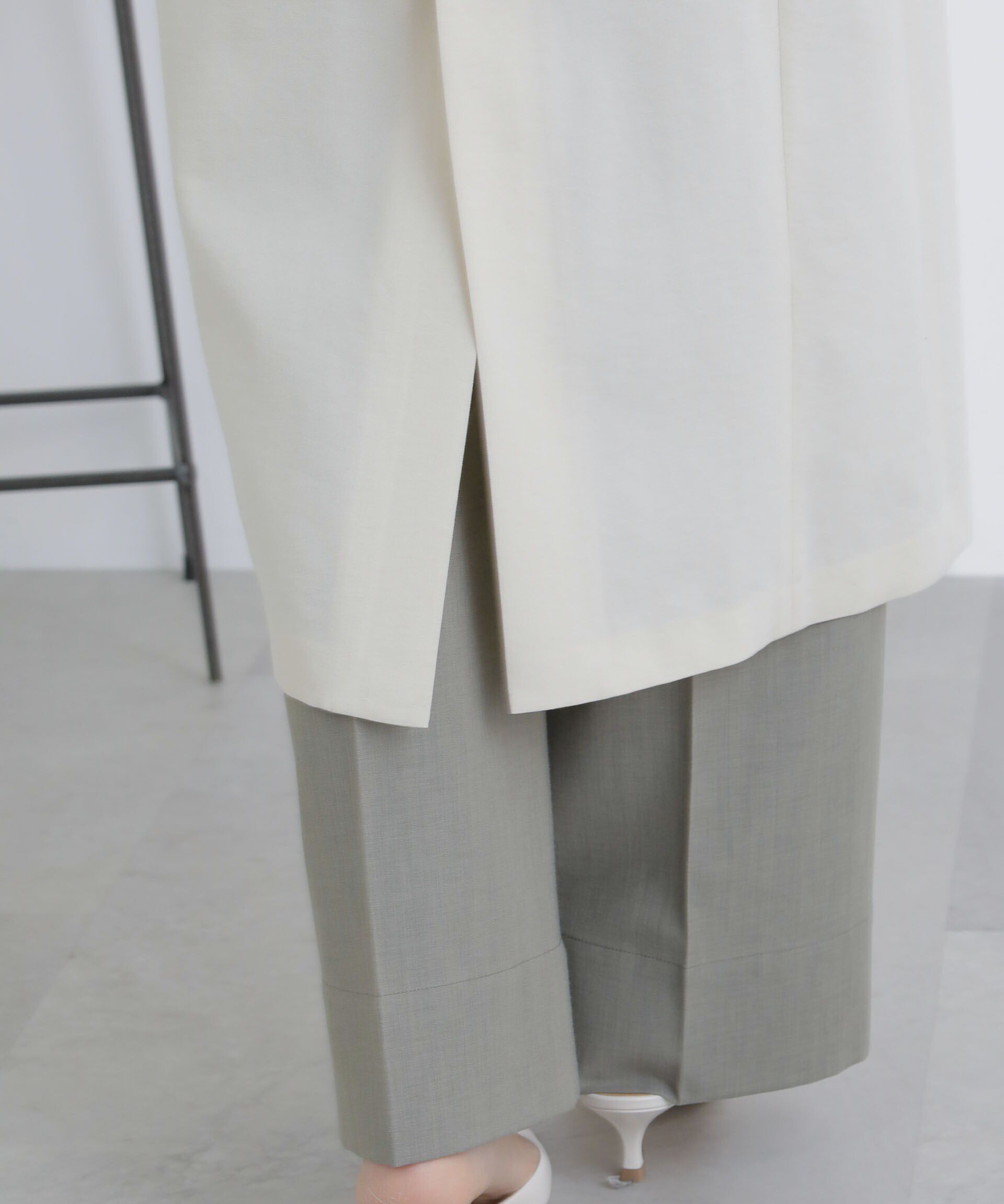 nano･universe「ロングジレ(セットアップ可)」|ベスト・ジレ|