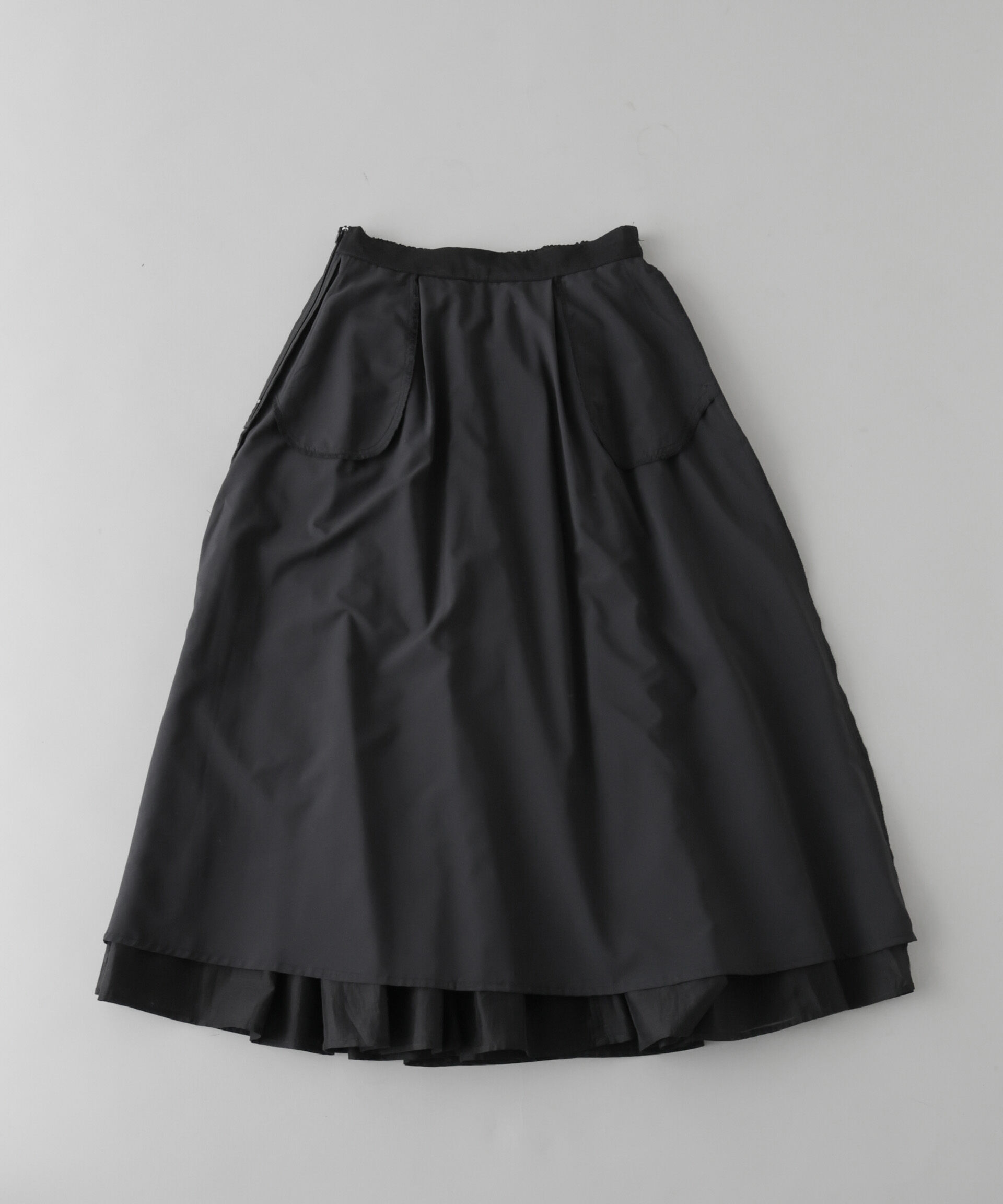 nano･universe「ブライトローンギャザータックスカート」|スカート|