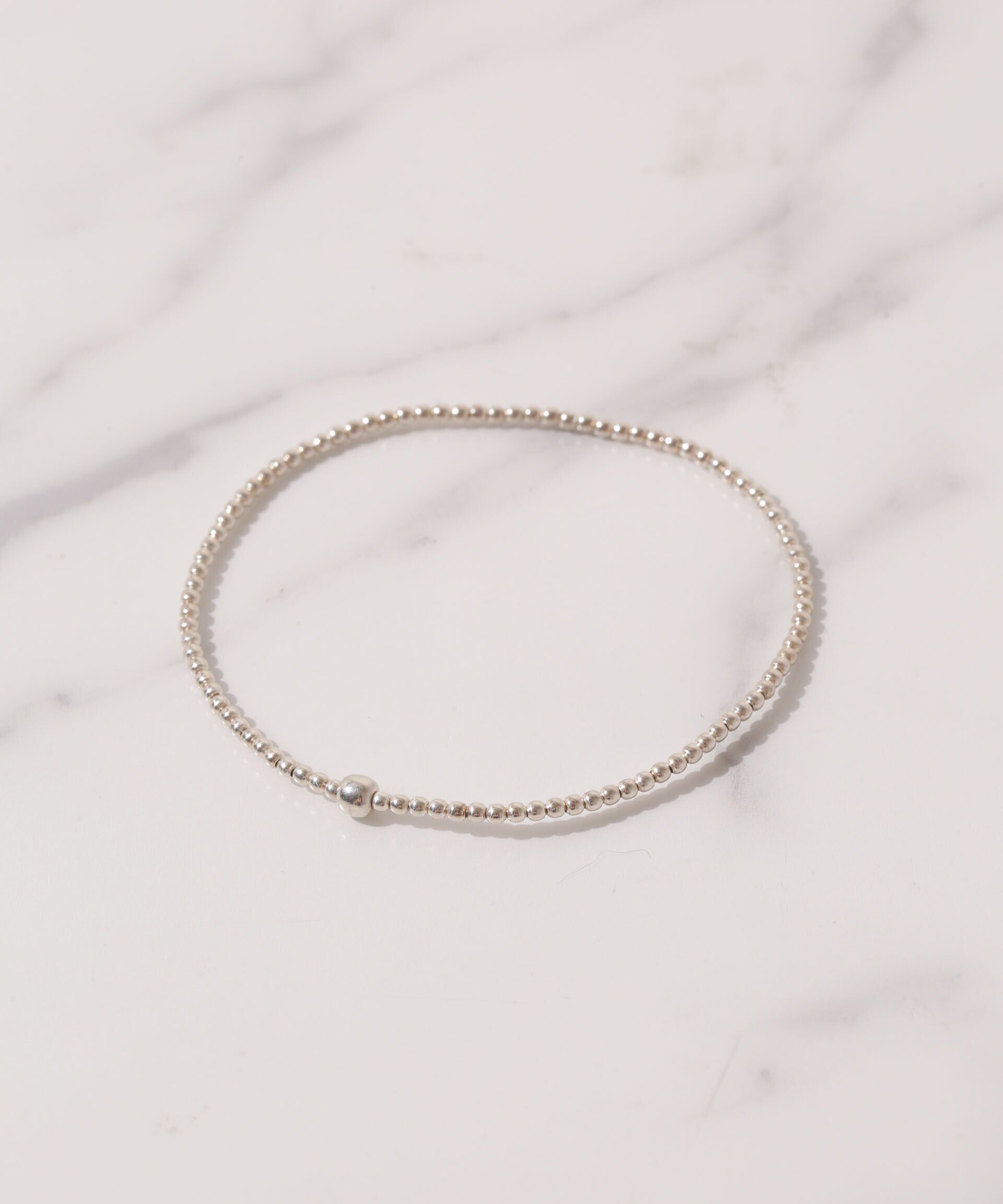 nano･universe「Nina&Jules Paris/2mm Beaded Bracelet」|ブレスレット・バングル|