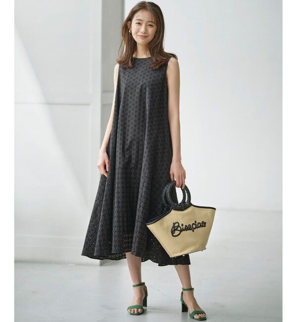 組曲「スパンコールエンブロイダリーカゴバッグ」|かごバッグ|