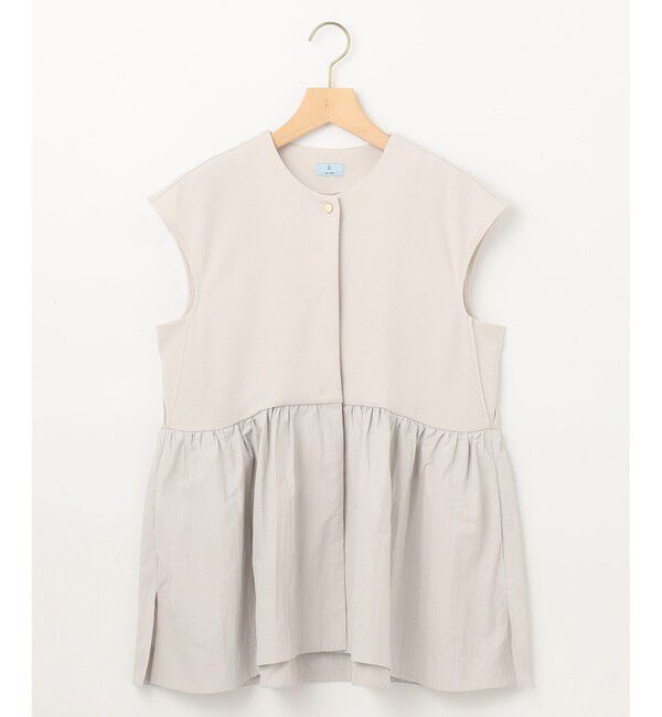 組曲「【接触冷感・吸湿・UVカット】ジョーゼットジャージー ジレ」|ベスト・ジレ|