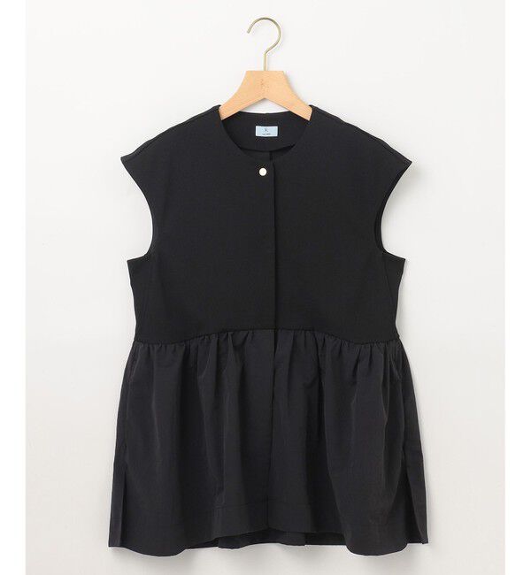 組曲「【接触冷感・吸湿・UVカット】ジョーゼットジャージー ジレ」|ベスト・ジレ|