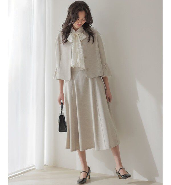 組曲「【WEB限定】フラワーラッセルレースシャツライク ブラウス」|シャツ・ブラウス|