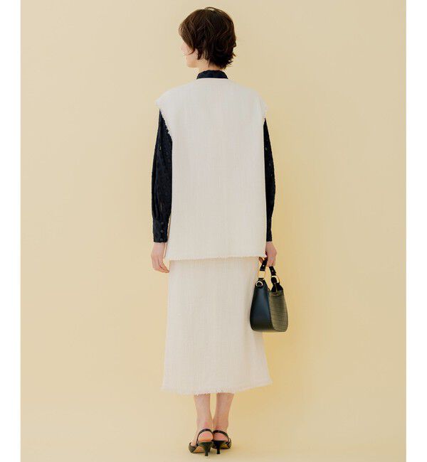 自由区「【セット可】ラミーブッチャー ショートジレ」|ベスト・ジレ|