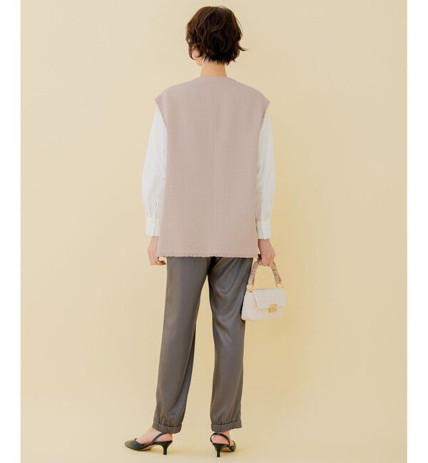 自由区「【セット可】ラミーブッチャー ショートジレ」|ベスト・ジレ|