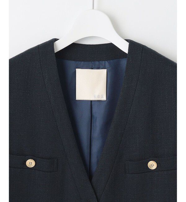 自由区「【セット可】ラミーブッチャー ショートジレ」|ベスト・ジレ|