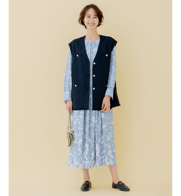 自由区「【セット可】ラミーブッチャー ショートジレ」|ベスト・ジレ|