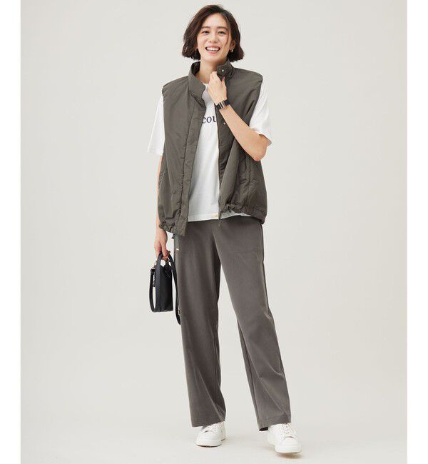 自由区「【洗える】パッファー ベスト」|ベスト・ジレ|