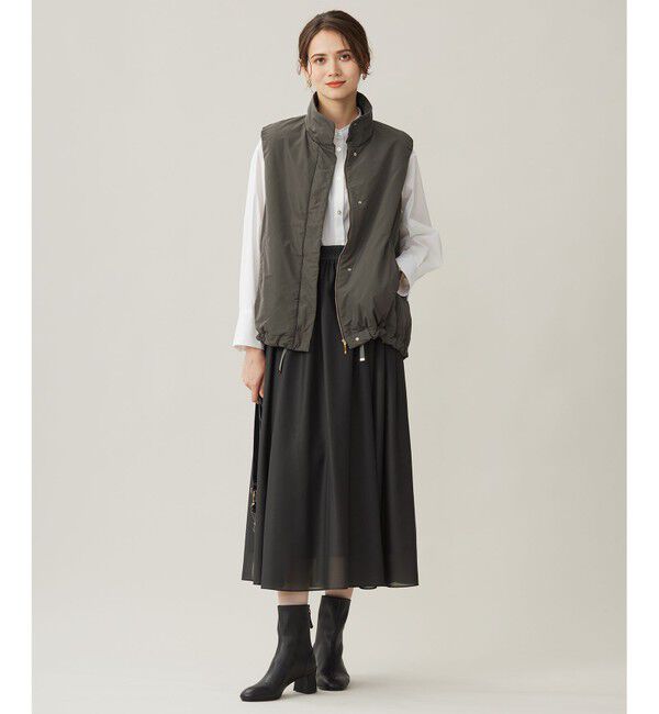 自由区「【洗える】パッファー ベスト」|ベスト・ジレ|