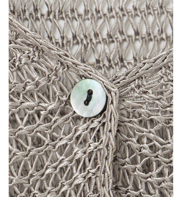 自由区「クロッシェライクニット ジレ」|ベスト・ジレ|