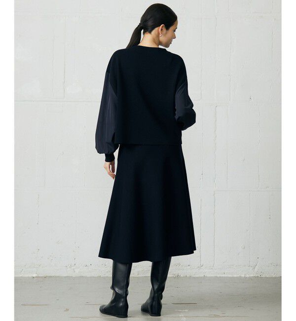 自由区「ウールミラノランタンスリーブ ニット」|ニット・セーター|