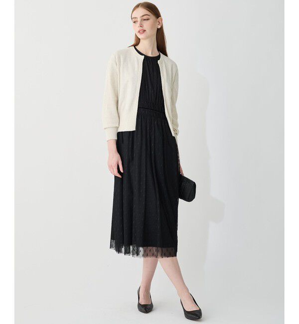 23区「【APPLAUDIR】スパングル コンパクトカーディガン」|カーディガン|