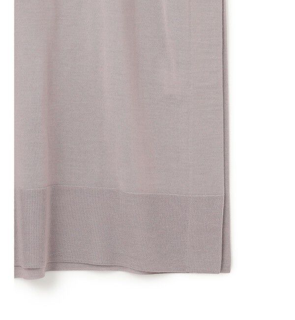 23区「【洗える】コンパクトウール ロングベスト」|ベスト・ジレ|