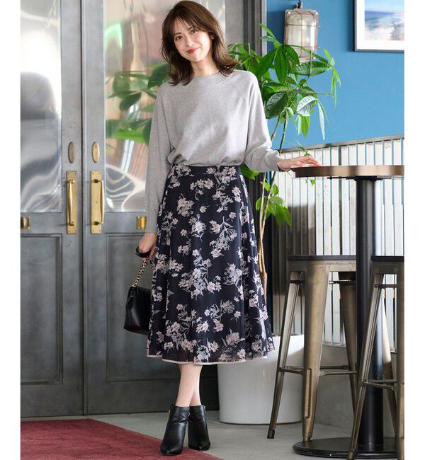 any SiS「【CICA加工】ケーブルリブ ニット」|ニット・セーター|