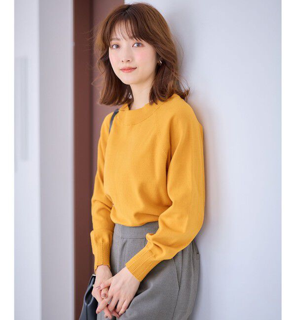 any SiS「【CICA加工】ケーブルリブ ニット」|ニット・セーター|