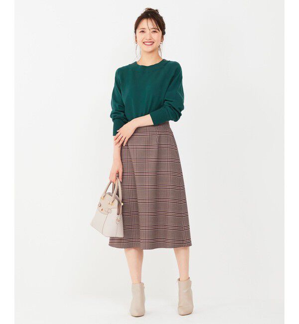 any SiS「【CICA加工】ケーブルリブ ニット」|ニット・セーター|