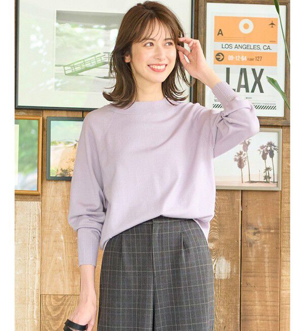 any SiS「【CICA加工】ケーブルリブ ニット」|ニット・セーター|