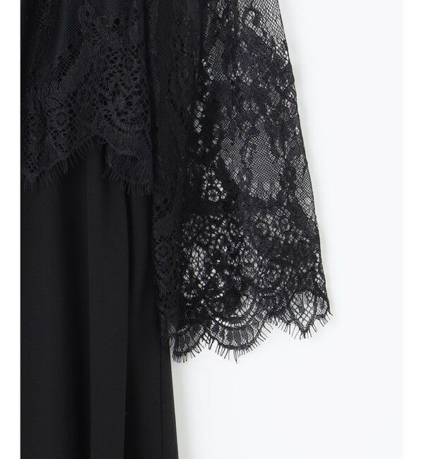 ANY SIS「【洗える】レーシーケープ ドレス」|ドレス|