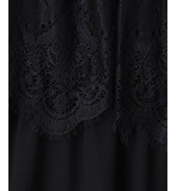 ANY SIS「【洗える】レーシーケープ ドレス」|ドレス|