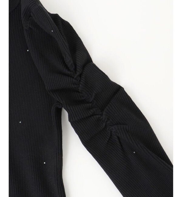 ANY SIS「【洗える】ビジュー プルオーバー」|ニット・セーター|