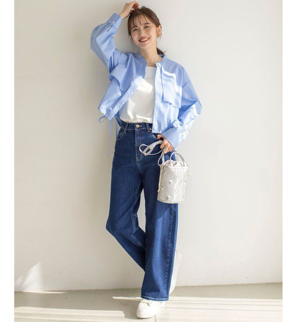 ANY SIS「【洗える】サテン2WAY タンクトップ」|タンクトップ|