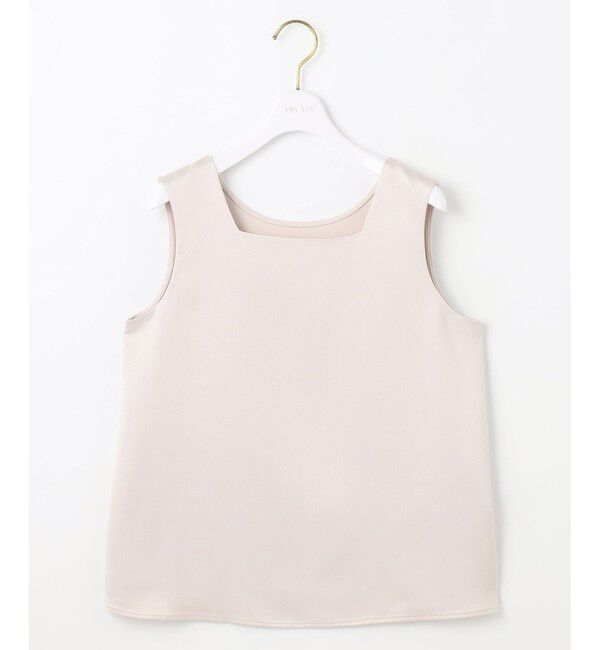 ANY SIS「【洗える】サテン2WAY タンクトップ」|タンクトップ|