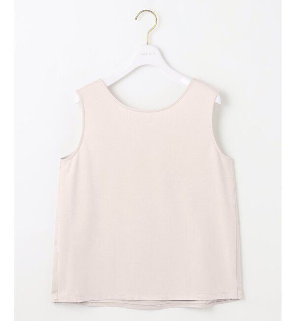 ANY SIS「【洗える】サテン2WAY タンクトップ」|タンクトップ|