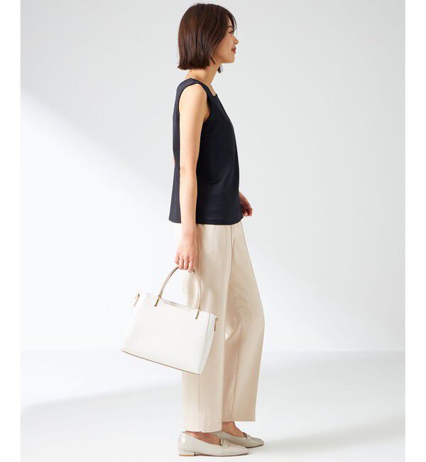 ANY SIS「【洗える】サテン2WAY タンクトップ」|タンクトップ|