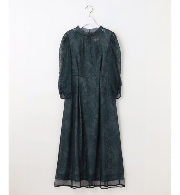 ANY SIS「【Lily calin】バイカラードットチュール ドレス」|ドレス|