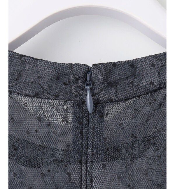 ANY SIS「【Lily calin】バイカラードットチュール ドレス」|ドレス|