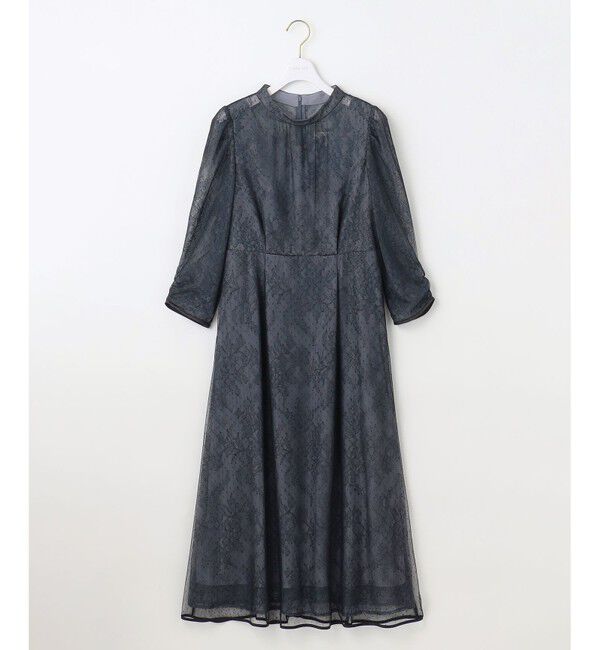 ANY SIS「【Lily calin】バイカラードットチュール ドレス」|ドレス|