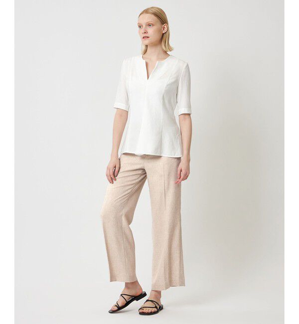 BEIGE,「CAROLE / ペプラムブラウス」|シャツ・ブラウス|