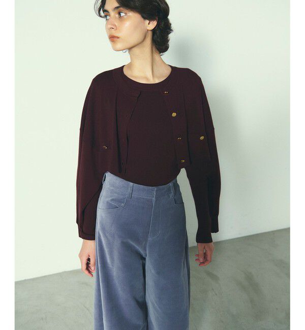 Diagram「アンサンブルニットカーディガン」|カーディガン|