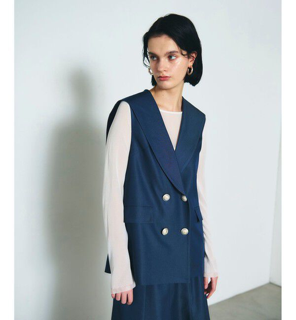 Diagram「セーラーカラーサテンベスト」|ベスト・ジレ|